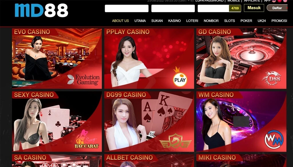 MD88 Live Casino Games