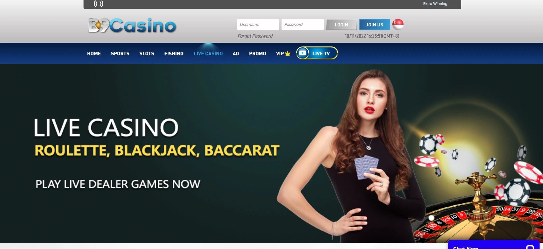 B9 CASINO LIVE CASINO